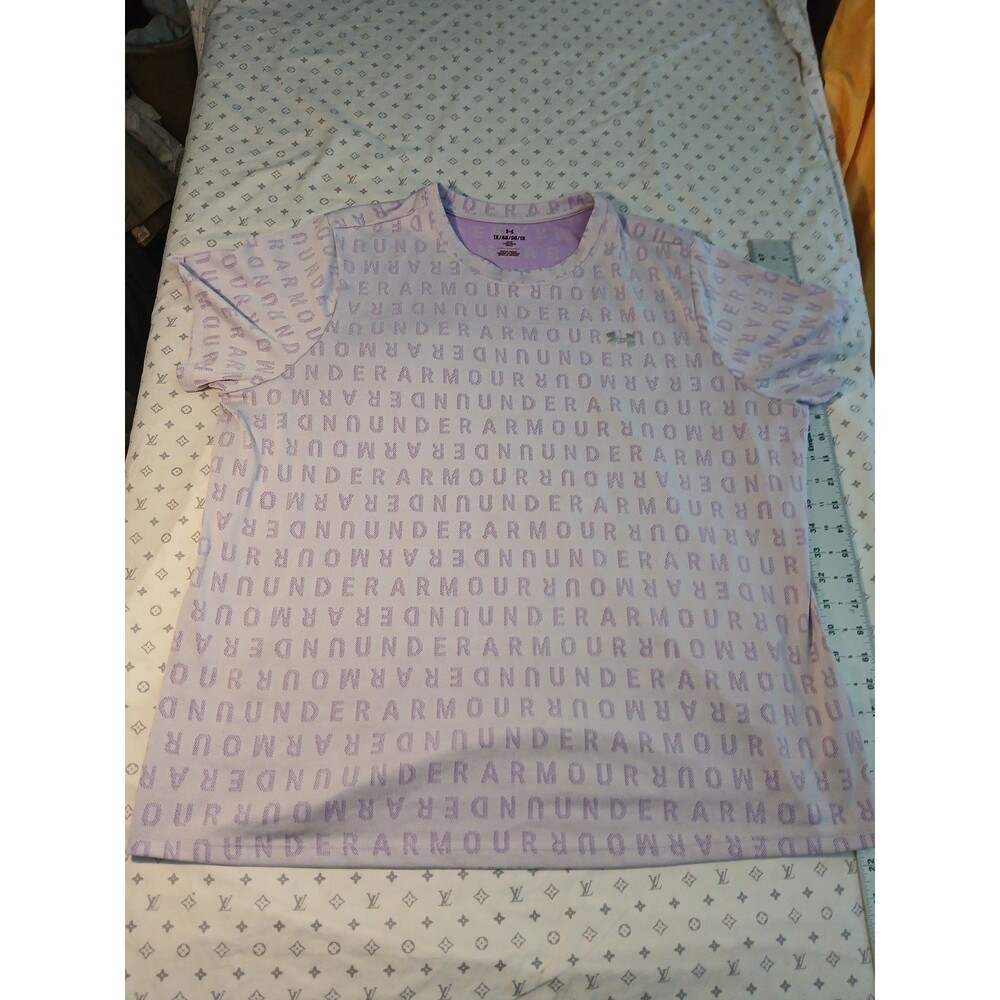 Under Armour Tech Wordmark Jacquard Short Sleeve T-Shirt Womens Small 1x